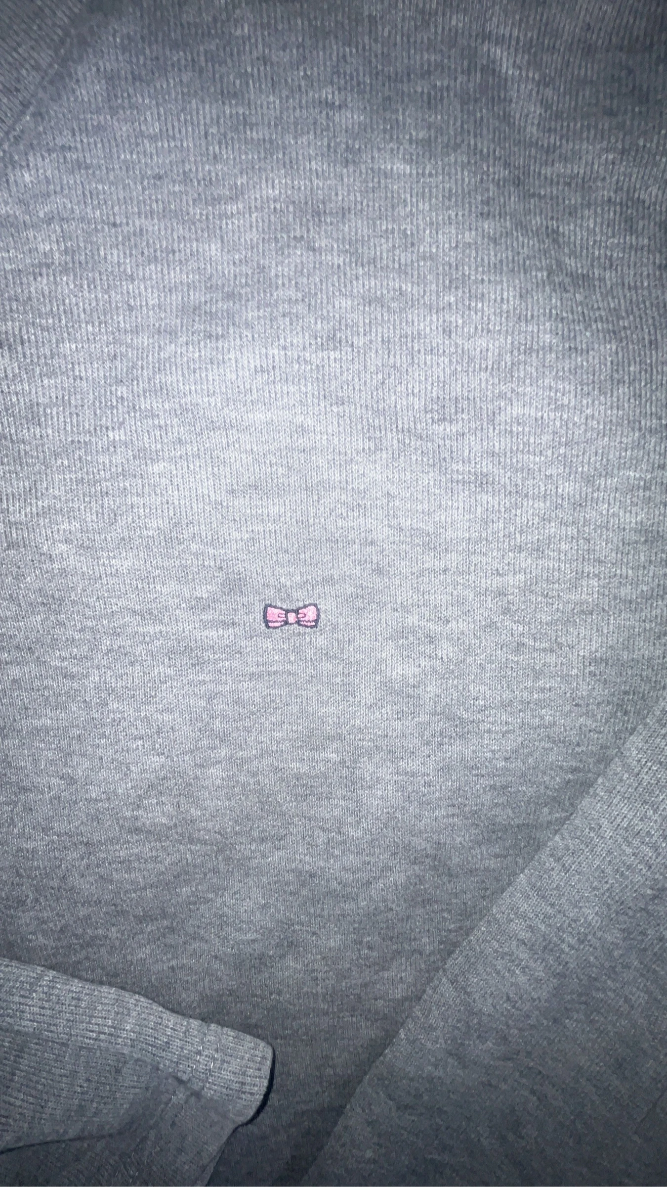 Dun sweatshirt / T-shirt Eden Park grijs V-hals - Maat L – photo 2